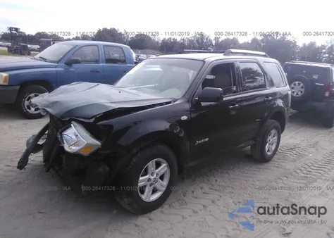 2008 Mercury Mariner Hybrid z USA, uszkodzony, nr VIN 4M2CU29HX8KJ51525